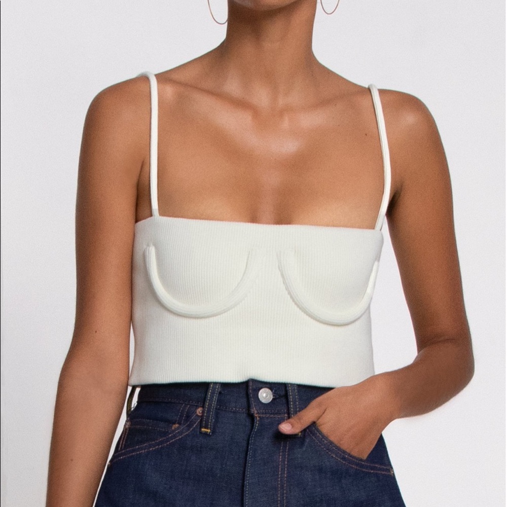 Orseund Iris boob tube tank